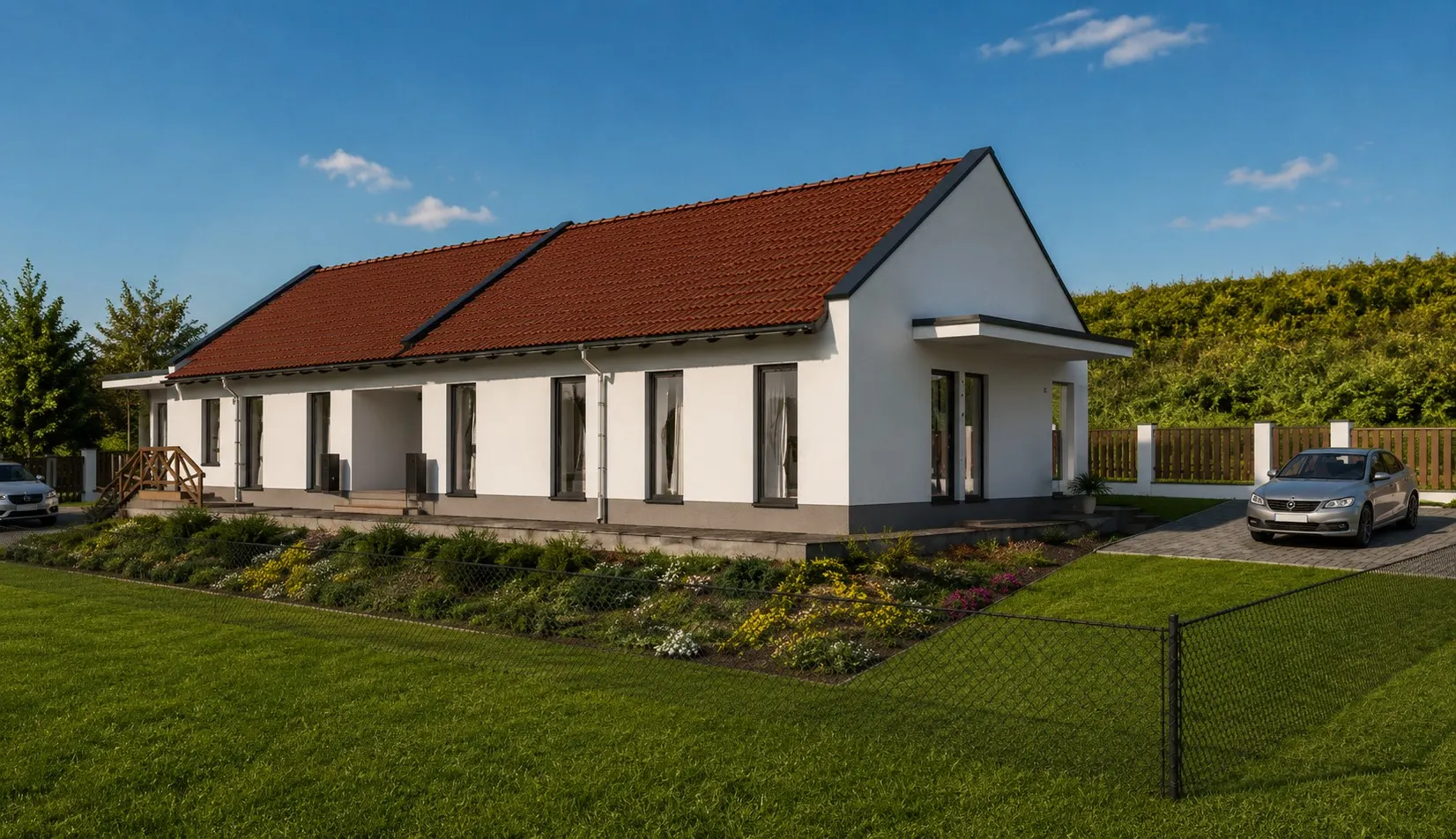 Utcai homlokzat látványterve
